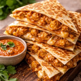 Butter Chicken Quesadilla
