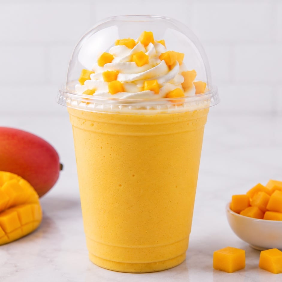 Creamy Mango Delight Milkshake.